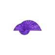 swirl_pattern2_fixed_62x33x100mm_.stl Mathematical Art - Seashell