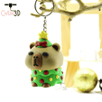 Cutie3D-Capy Christmas Tree Keycap Fidget Clicker Keychain_07.png Cutie3D Capy Christmas Tree Keycap Fidget Clicker Keychain - Симпатичный брелок для рюкзака