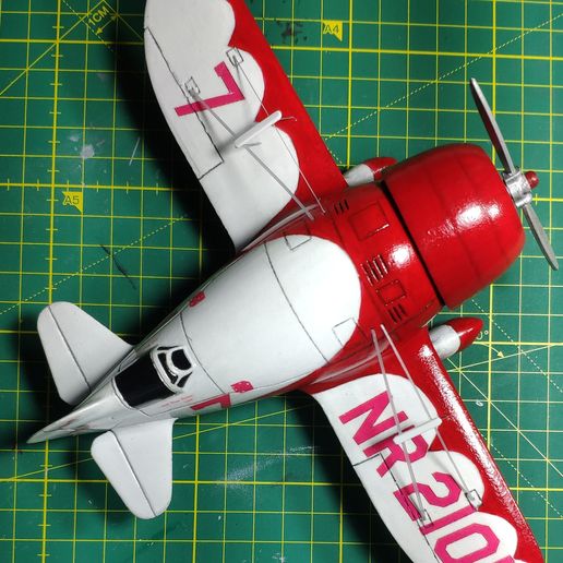🐝 Gee Bee R2 Golden Age Air Racer・3D Print with the Ender 3 3D printer ...