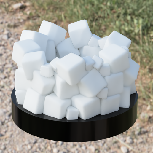 Beer Bottle coaster 3D model