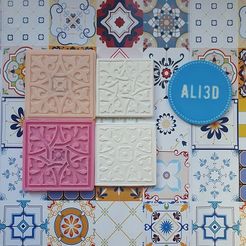 19M.jpg Archivo STL MOSAIC STAMP 19 - SELLO MOSAICO 19・Design para impresora 3D para descargar