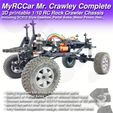 MRCC_MrCrawley_Complete_02.jpg MyRCCar Mr. Crawley Complete. 1/10 Customizable RC Rock Crawler Chassis with Portal Axles and Gearbox