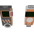 2.png Digivice From Digimon Savers /Digimon Data Squad both normal and burst version from Anime Made in Blender