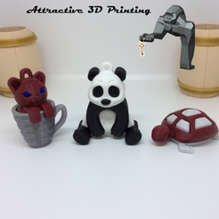 C-P-T-PNG.png Fichier STL PANDA & CHATON & TORTUE・Design pour imprimante 3D à télécharger