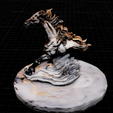 13.png Majestic Equine Art: Classical Marble Bust STL - Antique Marble Horse Statue with Relief Pedestal - Marinus: The Regal Stallion Bust - High Detail Sculpture