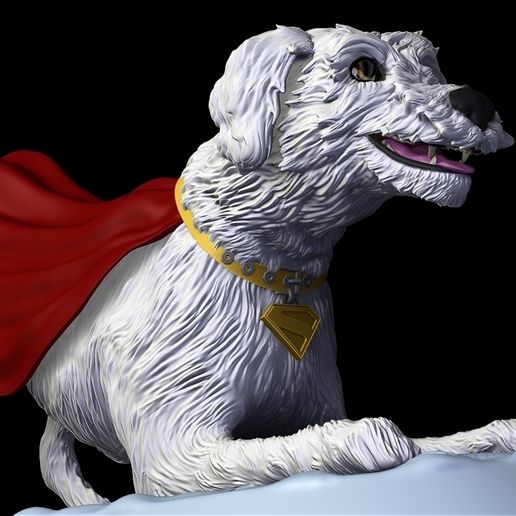🦸‍♂️ Krypto superman legacy 2025・ OBJ File for 3D printing・Cults