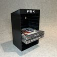IMG_2347.jpg Wall stand holder for 10 PSX games (PlayStation One, Classic)