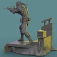 4.jpg Solid Snake Metal Gear Solid 1 version fan art 3D print model