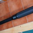 airsoft-cheytac-m3-suppressor-installed.jpg Airsoft Cheytac M3 over brake suppressor