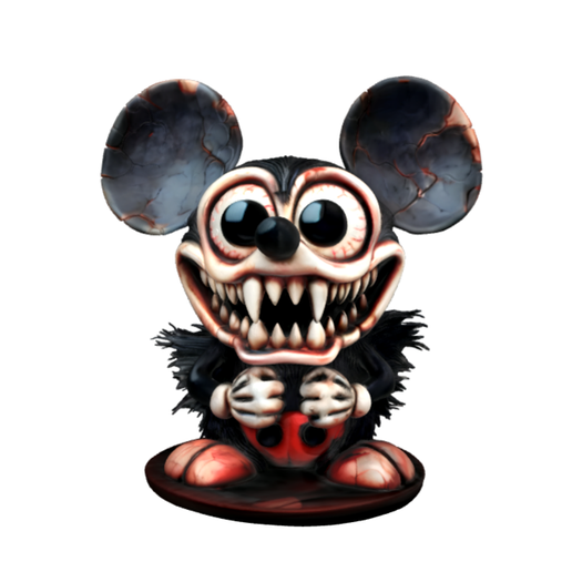 🐁 K44 scary Mickey Mouse・ 3MF File for 3D printing・Cults