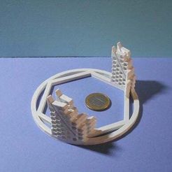 DSCN1341.jpg Free STL file Menu holder or card holder・3D printing template to download