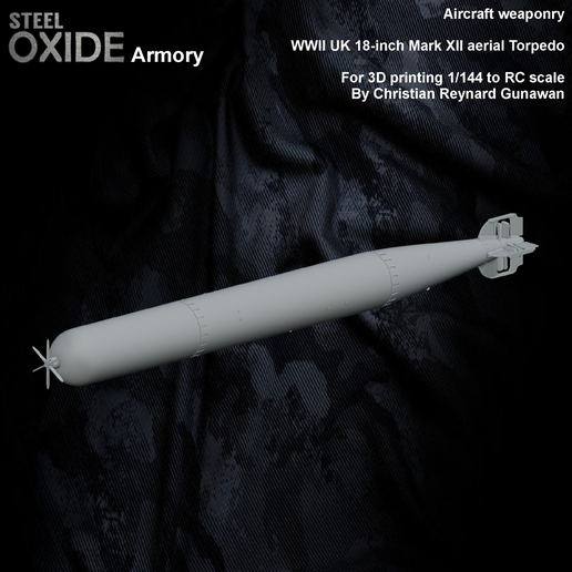 WWII UK 18-inch Mark XII aerial Torpedo