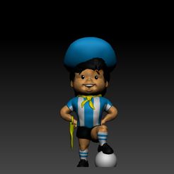 1.jpg Файл STL Mascota mundial 78 (талисман чемпионата мира по футболу 78)・Дизайн 3D принтера для загрузки