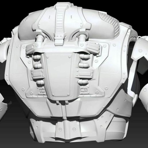 🗿 Marcus Fenix Armour Armor Cosplay・ STL File for 3D printing・Cults
