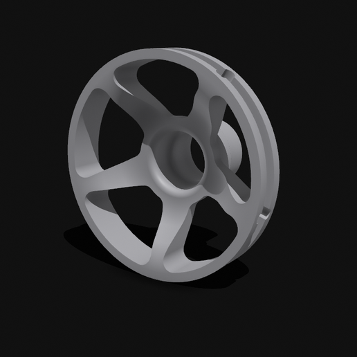 Volant-poulie-transmission.png Flywheel / pulley / transmission