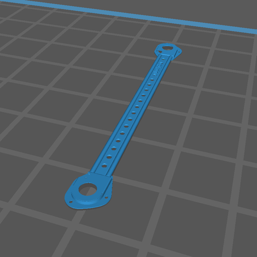 1/24 Scale Strut Bar (49.5 mm) 3D model
