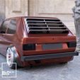 a1.jpg GOLF MK1 Rear window Louver for REVELL FUJIMI 1-24th and 1-18th