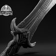 Glass_Dagger_Render_02_BW.jpg Glass Dagger Skyrim Life Size Prop STL