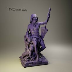 VadorJupiter01.jpg Free STL file Darth Vader Throne Pop Art・3D print object to download