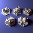 Pic1.png Free 3D file Custom city tile set for Terraforming Mars - Cities 1-5・Design to download and 3D print, Rayjunx