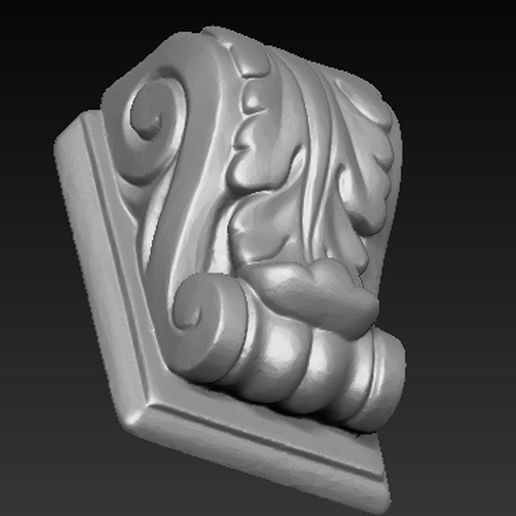 Architectural_Decorative_04.jpg Architectural Decorative Corbel 4 3D Model