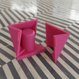 octa mold open3.png Octahedron Concrete Planter Mold (Három Farkas)