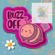 Cute-Cartoon-Bee-Mold-Housing-STL-File-Silicone-Mold.png Cute Cartoon Bee Set Mold Housing