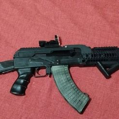 Airsoft ak buffer tube adapter with tube - CYMA