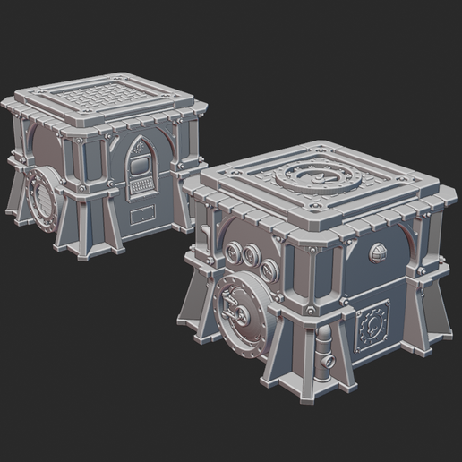 Fronteris style Modular Utility Building