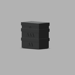 all.png STL file BATTERY STORAGE・3D printing template to download