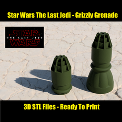 front_grizzly.png Fichier 3D Star Wars : The Last Jedi - Grizzly Grenade and Bomb・Modèle à imprimer en 3D à télécharger, spyfox_3d_printing