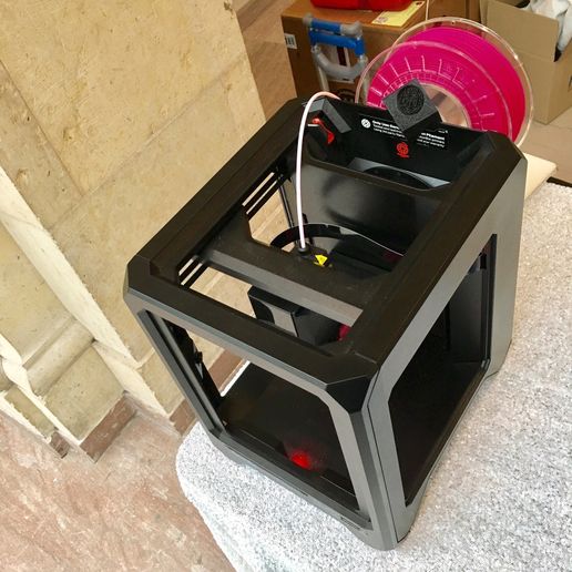 Adapter_1.jpg Large Spool Adapter for MakerBot Replicator Mini+