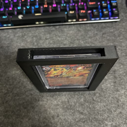 🖼️ Frame for TCG Magnetic Trading Card Case・ STL File for 3D printing・Cults