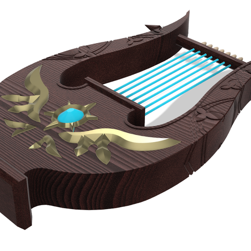 Venti's-Lyre-V2-v1~recovered.png VENTI's Lyre STL FILES [Genshin Impact]