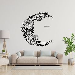 1.jpg mandala moon wall decoration
