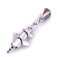 RENDAR-02.jpg Shark Inspired Gold Pendant with Ruby Detailing