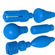 89864555.jpg Light Bulb stl file / printable stl  Incandescent Light Bulb  , LED Filament Bulb  printer