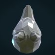 PWH-07.jpg Low poly Wolf head