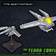 PREVIEW.png "The Sparrowhawk" - Space-combat scale mini