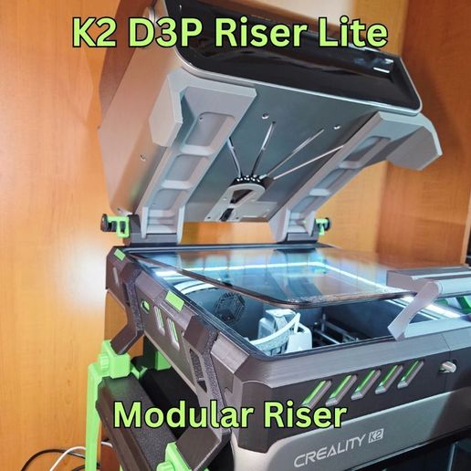 🧞‍♂️ K2 D3P RISER LITE・ 3MF File for 3D printing・Cults