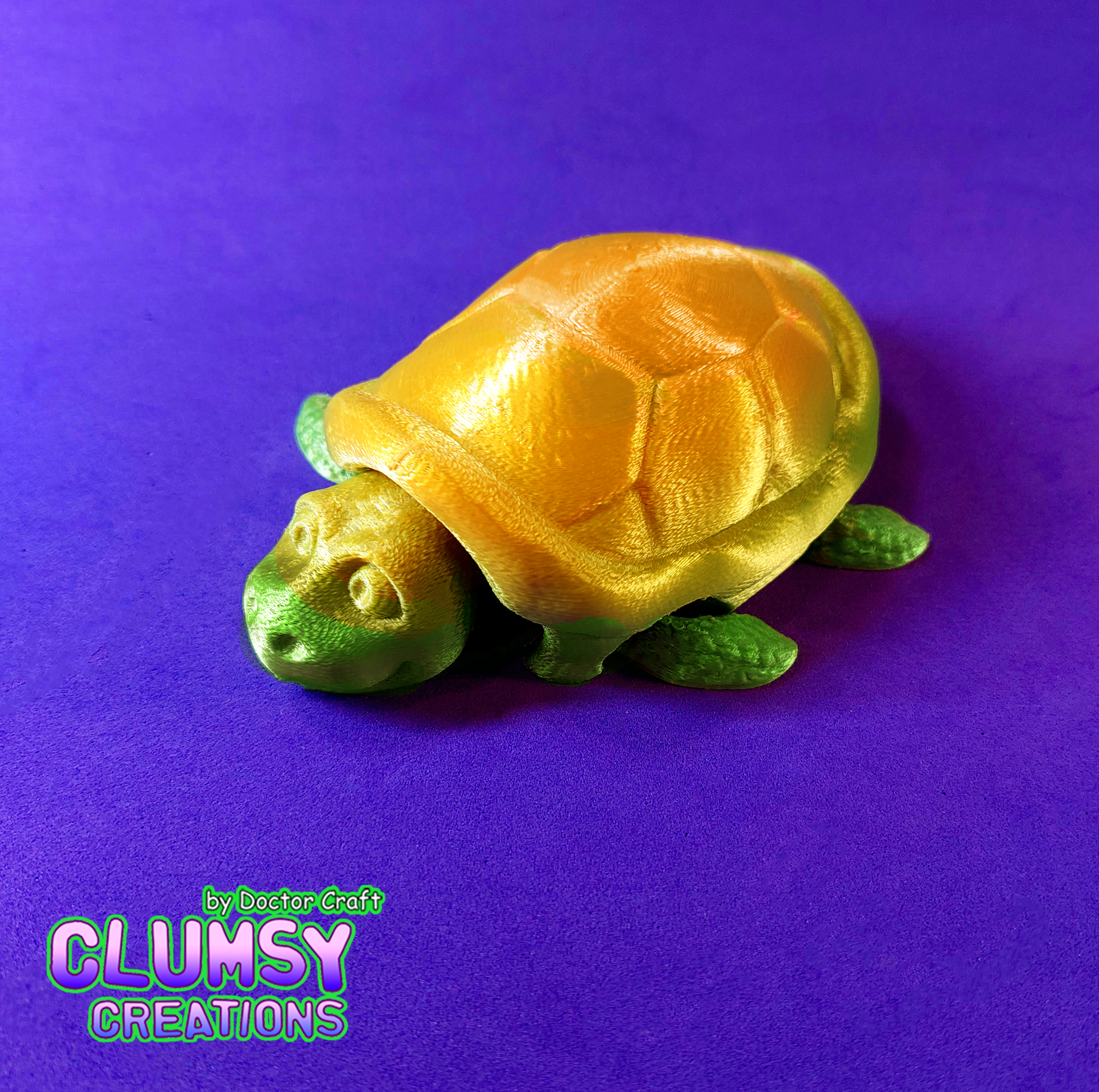 1.png Download STL file Flexi Hiding Turtle Bath Toy • Template to 3D print, DoctorCraft
