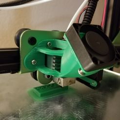 ef166b8e758303eac4274899a441e196_display_large.jpg Free STL file Upgraded TEVO Tornado Hot End Fan Mount・Model to download and 3D print