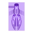 BOTTOM.stl Free STL file Craw Mold for Silicone Soft Bait・3D printing design to download