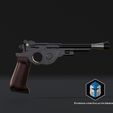 front.jpg Mando Blaster Pistol - 3D Print Files
