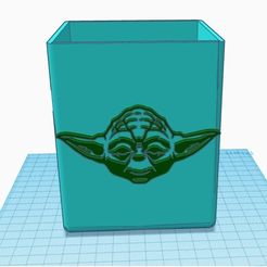 SW-3.1.jpg Fichier STL Pot à Stylos STAR WARS// Pens Jar STAR WARS・Plan pour impression 3D à télécharger