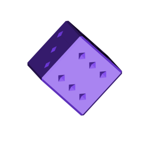 Dice - 3D model önizlemesi