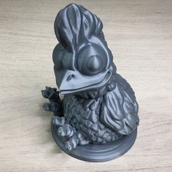 42b76bc2d171e66f968b7c8c2f798832_display_large.jpg Archivo STL gratuito Pollo Pollo・Design para impresora 3D para descargar