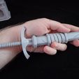 2.4.JPG STL file sword with sheath・3D printing template to download