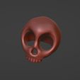 skull_with_holes_001.jpg Cartoony skull (death) - board game resource or status tokens