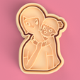 mom-and-daughter.png mother's day cookie cutters / mother's day cookie cutters